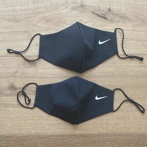 😷 Nike Black Adjustable Unisex Face Masks 😷